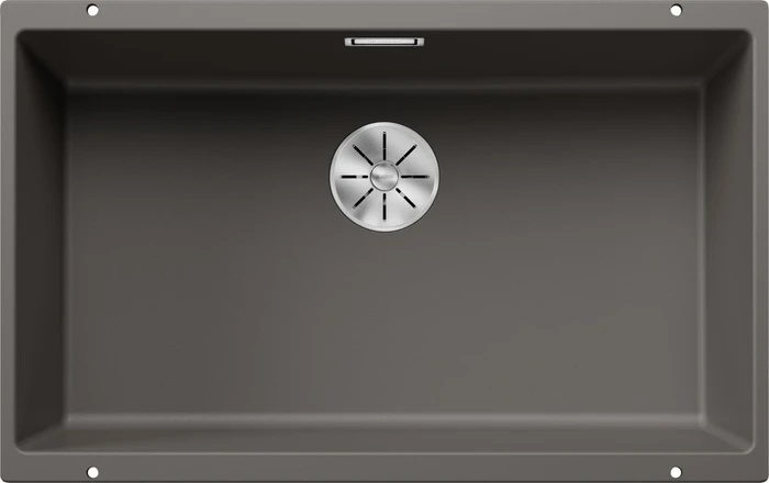 Blanco Subline 700-U InFino Unterbau Becken mittig vulkangrau