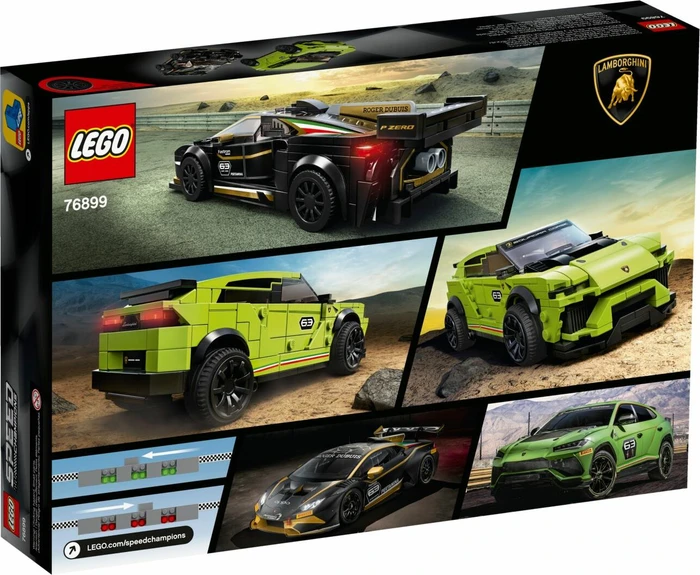 LEGO Speed Champions - Lamborghini Urus ST-X & Lamborghini Huracán Super Trofeo EVO