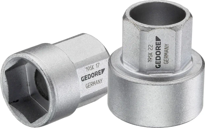Gedore 19 SK 12 Außensechskant Steckschlüssel 19mm, 12x25mm