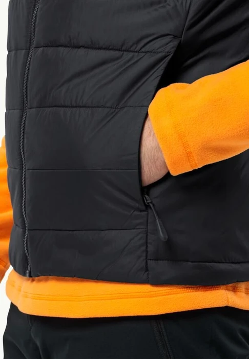 Jack Wolfskin Lapawa Ins Funktionsweste schwarz (Herren)