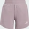 adidas Pacer Essentials Knit High-Rise Shorts preloved fig/white (Damen) Vorschaubild