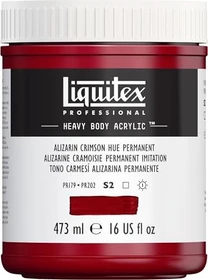 Liquitex Professional Heavy Body Acrylic alizarin crimson hue permanent, 473ml