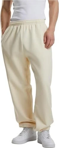 Urban Classics Fluffy Trainingshose lang white sand (Herren)