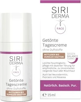 Siriderma Feuchtigkeits Fluid ohne Duftstoffe braun natur, 15ml