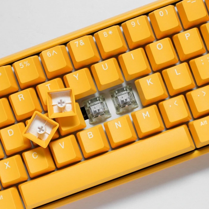 Ducky One 3 Yellow SF PBT, LEDs RGB, MX SPEED RGB Silver, USB, US