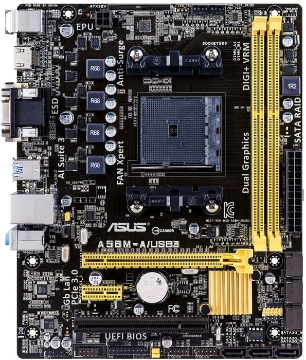 ASUS A58M-A/USB3 (AMD FM2+)
