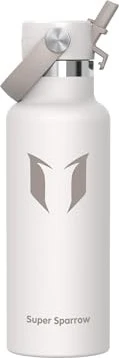 Super Sparrow Ultralight Stainless Steel Isolierflasche 500ml grau
