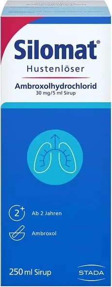 Stada Silomat Hustenlöser Ambroxolhydrochlorid 30mg/5ml Sirup, 250ml