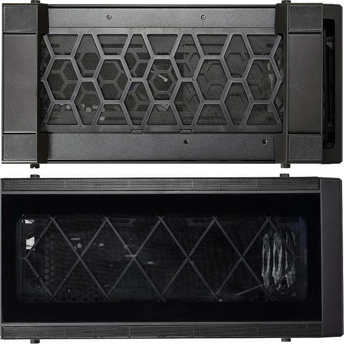Lian Li Alpha 550X schwarz, Glasfenster