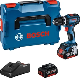 Bosch Professional GSB 18V-90 C Akku-Schlagbohrschrauber inkl. L-Boxx + 2 Akkus 5.0Ah