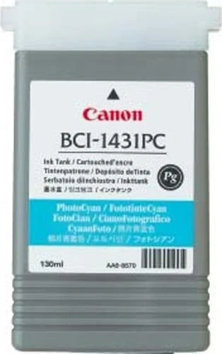Cartuccia Canon BCI-1431PC Photo Cyan Originale Per W6200 - Aperta Ma Mai Usata