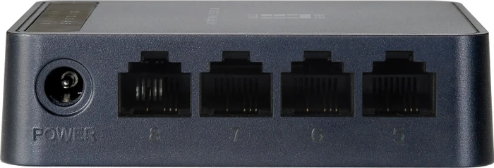 LevelOne FEU Desktop Switch, 8x RJ-45