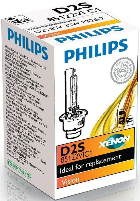 Philips Xenon Vision D2S 35W, 1er-Pack