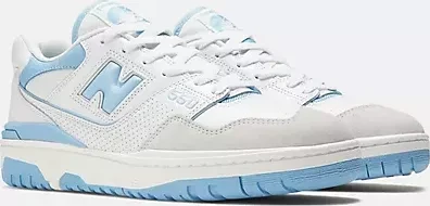 New Balance 550 white/blue haze/rain cloud (Herren)