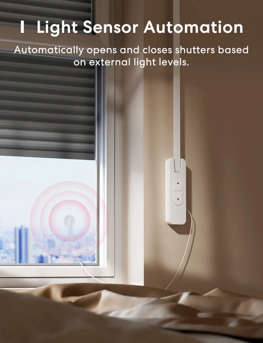 Meross Matter Rolladen Gurtwickler Elektrisch Unterputz, Smart Home Rolladenantrieb