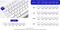Akko MOD 007B PC, Blue on White, LEDs RGB, hot-swap, Ice Cream Purple, USB/Bluetooth, US Vorschaubild
