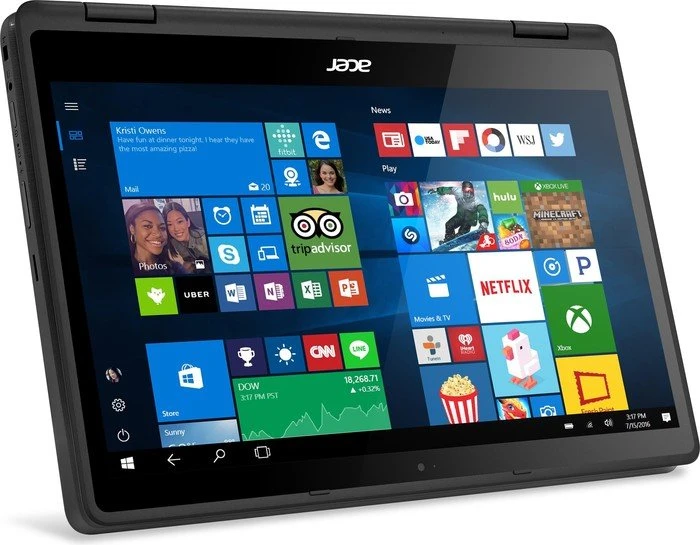Acer Spin 5 SP513-51-3466, Steel Gray, Core i3-6100U, 4GB RAM, 128GB SSD, DE