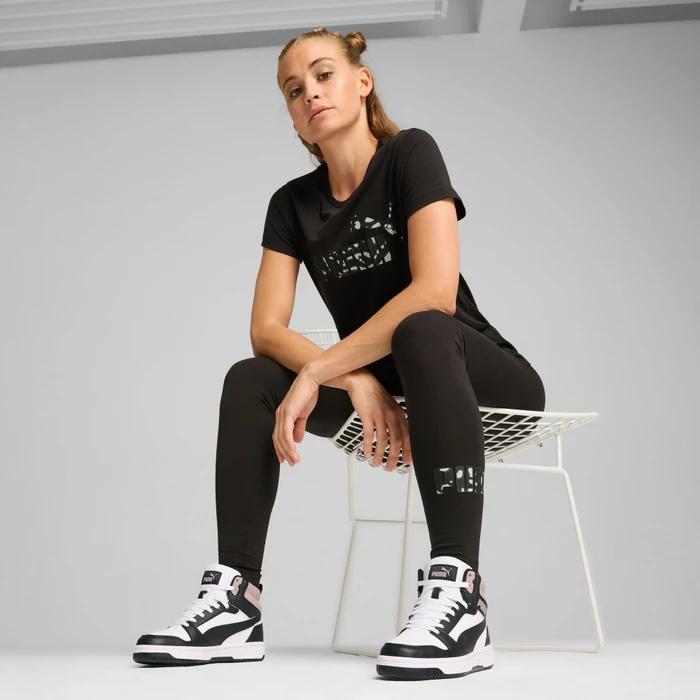 Puma Rebound Sneaker puma white/puma black/mauve mist
