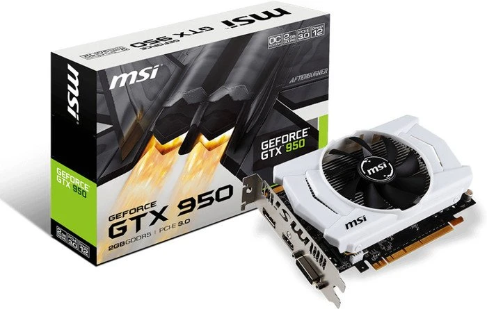 MSI GeForce GTX 950 2GD5 OCV1, 2GB GDDR5, DVI, HDMI, DP