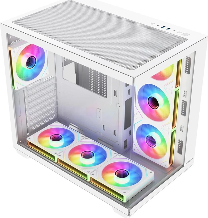 FSP M341 White, Glasfenster