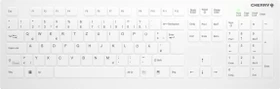 Contour Design AK-C8112 Medical Keyboard Wireless, weiß, vollversiegelt, USB, DE (AK-C8112-FUS-W/GE)