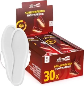 Thermopad Sohlenwärmer Einlegesohlen, 30 Paare