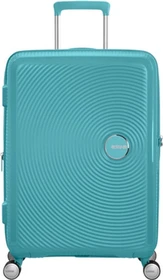 American Tourister Soundbox Spinner erweiterbar M turquoise tonic