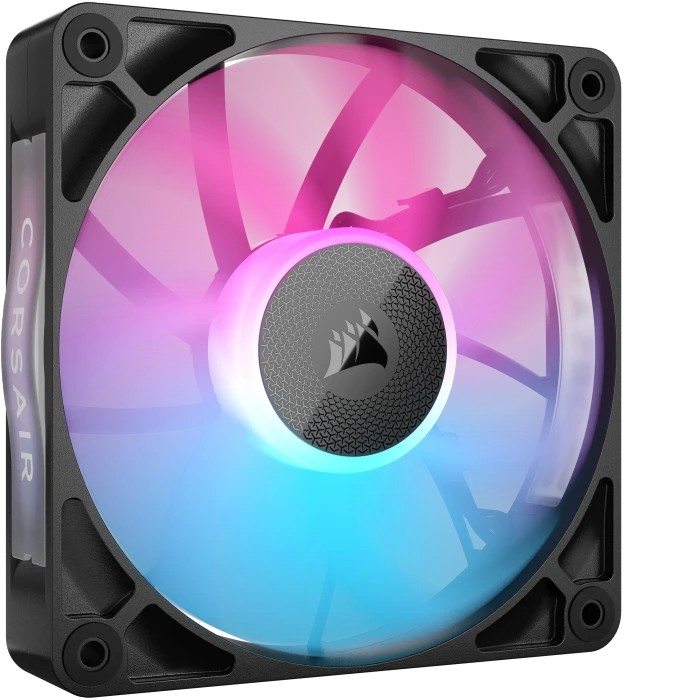 Corsair iCUE LINK RX120 RGB Starter Kit, schwarz, LED-Steuerung, 120mm, 3er-Pack