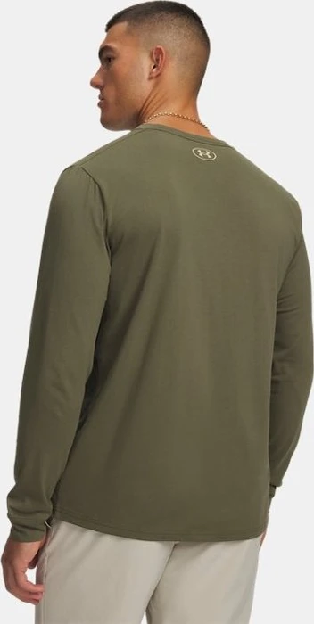 Under Armour Sportstyle Left Chest Funktionsshirt langarm marine od green/field khaki (Herren)