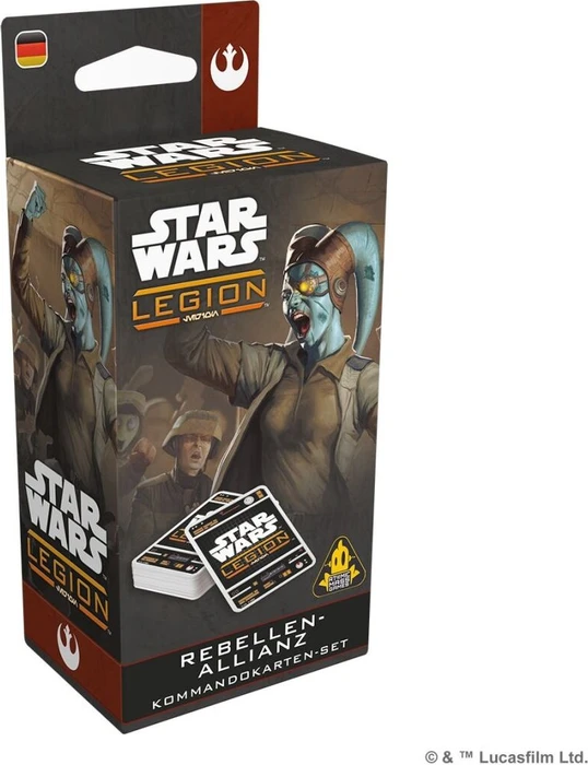 Star Wars Legion - Rebellenallianz Kommandokarten-Set