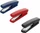 Herlitz Heftapparat Mini No.10, farbig sortiert, schwarz/blau/rot (8757106)