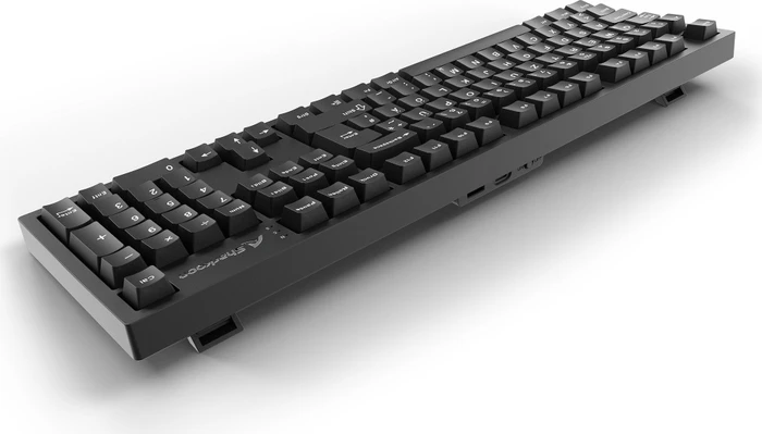 Sharkoon OfficePal KB70W Wireless, schwarz, Sharkoon Linear, USB, DE