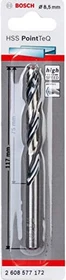 Bosch Professional HSS PointTeQ Spiralbohrer, 8.5x75x117mm, 1 Stück