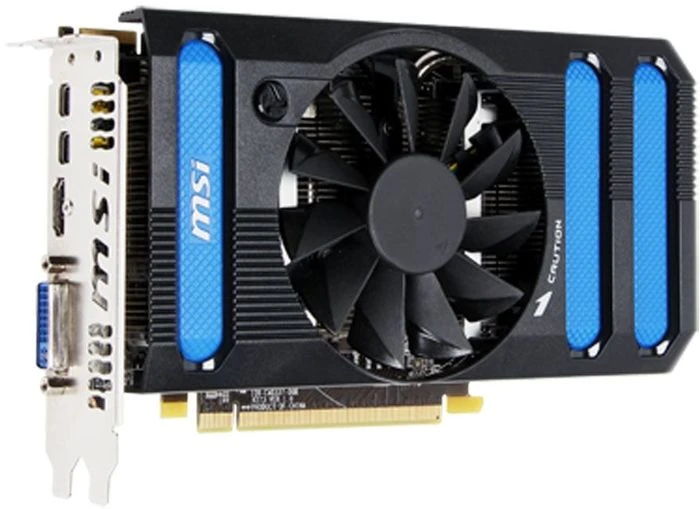 MSI Radeon HD 7850, R7850 1GD5/OC, 1GB GDDR5, DVI, HDMI, 2x mDP