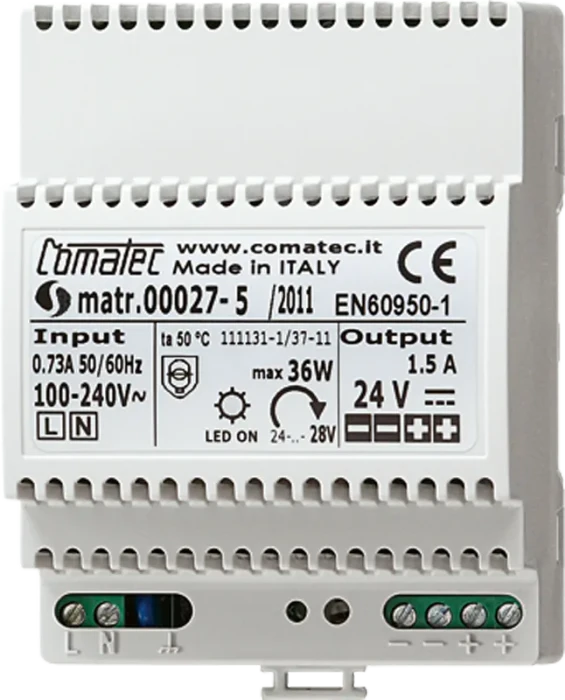 Jung KNX Spannungsversorgung 24V für Smart Control Panels, 1.5A, 4TE REG