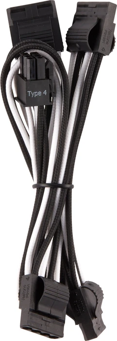 Corsair PSU Cable Kit Type 4 - Pro Kit - Gen4, schwarz/weiß