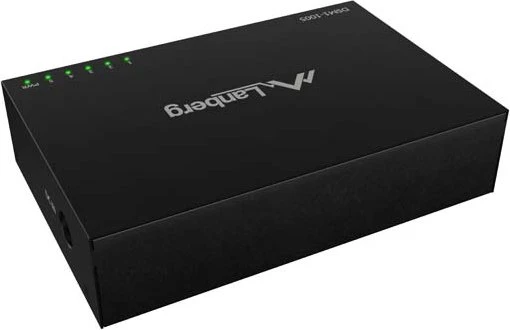 Lanberg DSM1 Desktop Gigabit Switch, 5x RJ-45