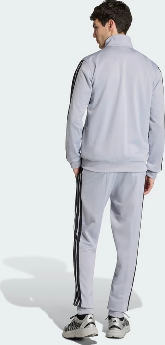 adidas Basic 3-Streifen Tricot Trainingsanzug halo silver (Herren)