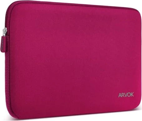 Arvok Laptop Sleeve, 15.6", Ultra-Thin, wassergeschützt, Wine Red
