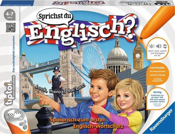 Ravensburger tiptoi Spiel: Sprichst du Englisch?