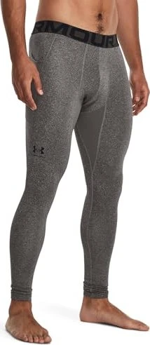 Under Armour ColdGear Armour Leggings Hose lang charcoal light heather/black (Herren)