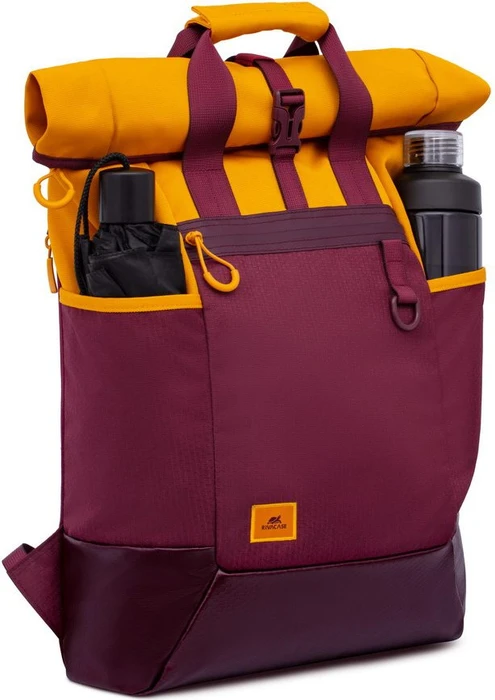 RivaCase Dijon 5321 ECO 15.6" Laptop-Rucksack, bordeauxrot