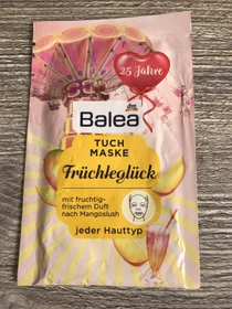 Balea Früchteglück Tuchmaske, 1 Stück