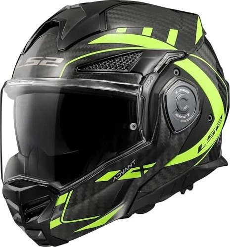 LS2 FF901 Advant X Carbon Future schwarz/gelb