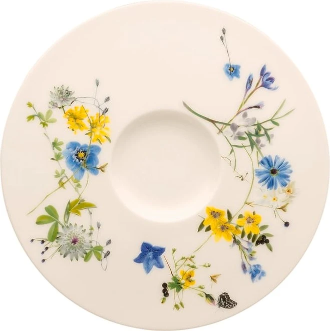 Rosenthal Brillance Bone China Fleurs des Alpes Tee-/Cappuccino-Untertasse