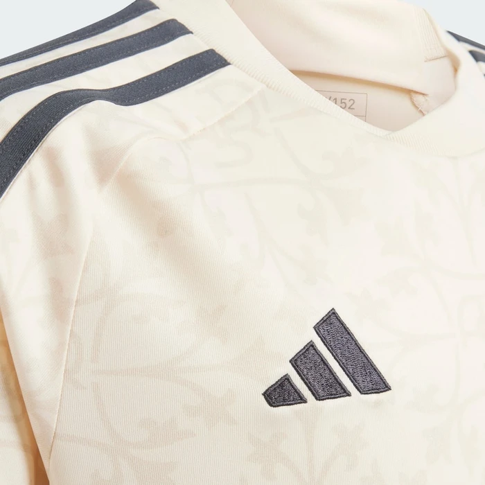 adidas AS Rom 2023/2024 Auswärtstrikot ecru tint (Junior)