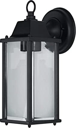 Osram Ledvance Endura Classic Lantern Square M E27 Wandleuchte schwarz