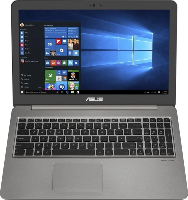 ASUS ZenBook UX510UX-CN180D, Quartz Grey, Core i5-7200U, 8GB RAM, 256GB SSD, 1TB HDD, GeForce GTX 950M, DE