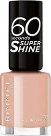 Rimmel 60 Seconds Super Shine Nagellack 708 Kiss In The Nude, 8ml