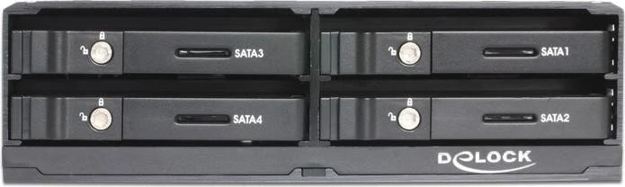 DeLOCK Wechselrahmen 4x 2.5", SATA 6Gb/s